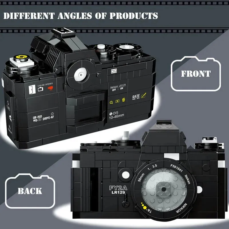 Creator MOC Idea Digital Camera MINI Bricks Toy 00844