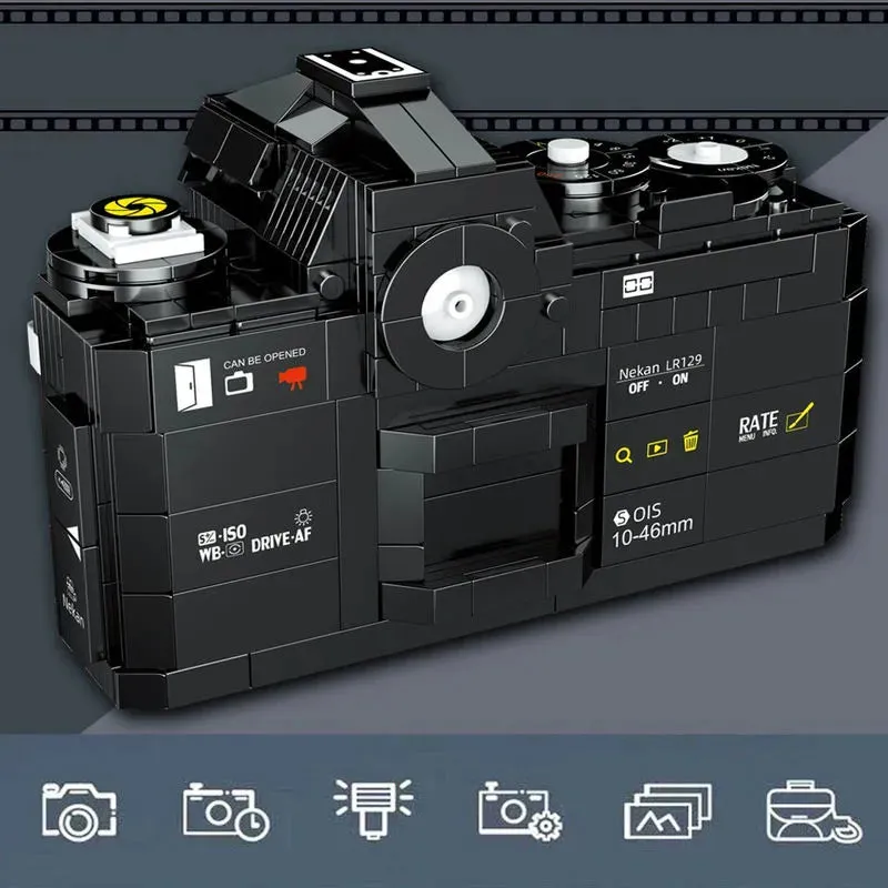 Creator MOC Idea Digital Camera MINI Bricks Toy 00844
