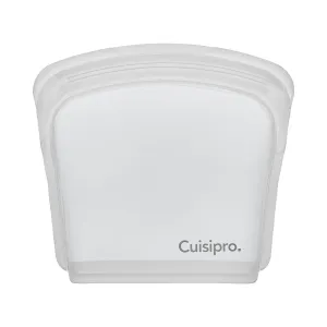Cuisipro Pack-It Silicone Reusable Storage Bag, Set of 2, 200ml/6.75 oz