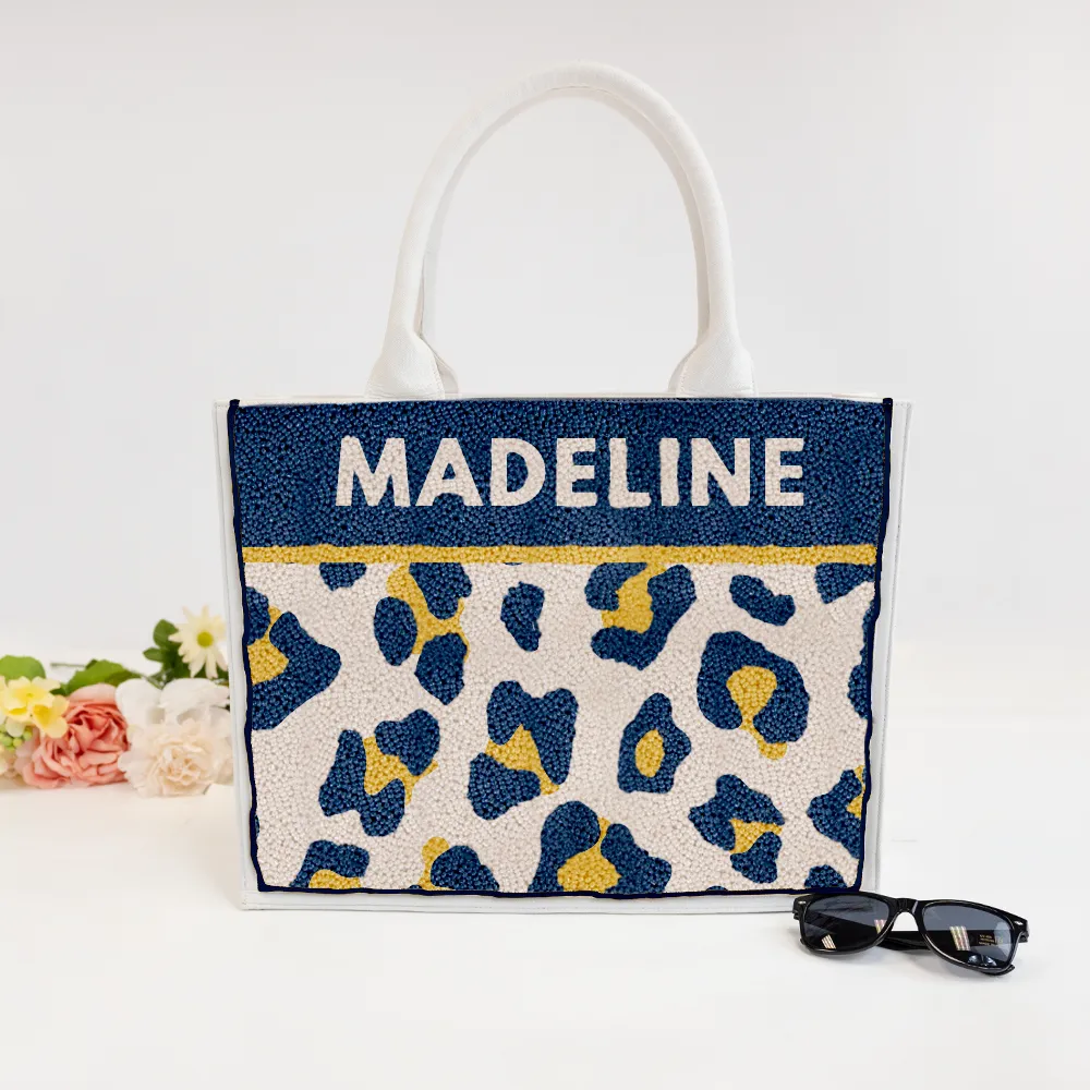 Custom Flower Tote Bag