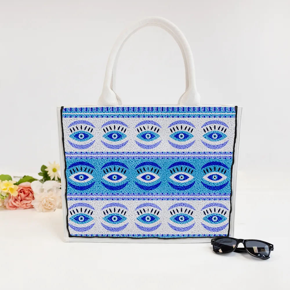 Custom Flower Tote Bag