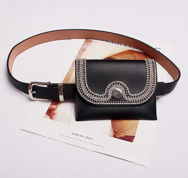 Diamond Casual Women's Waist Bag