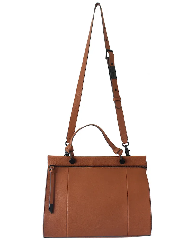Dione Satchel in Cognac