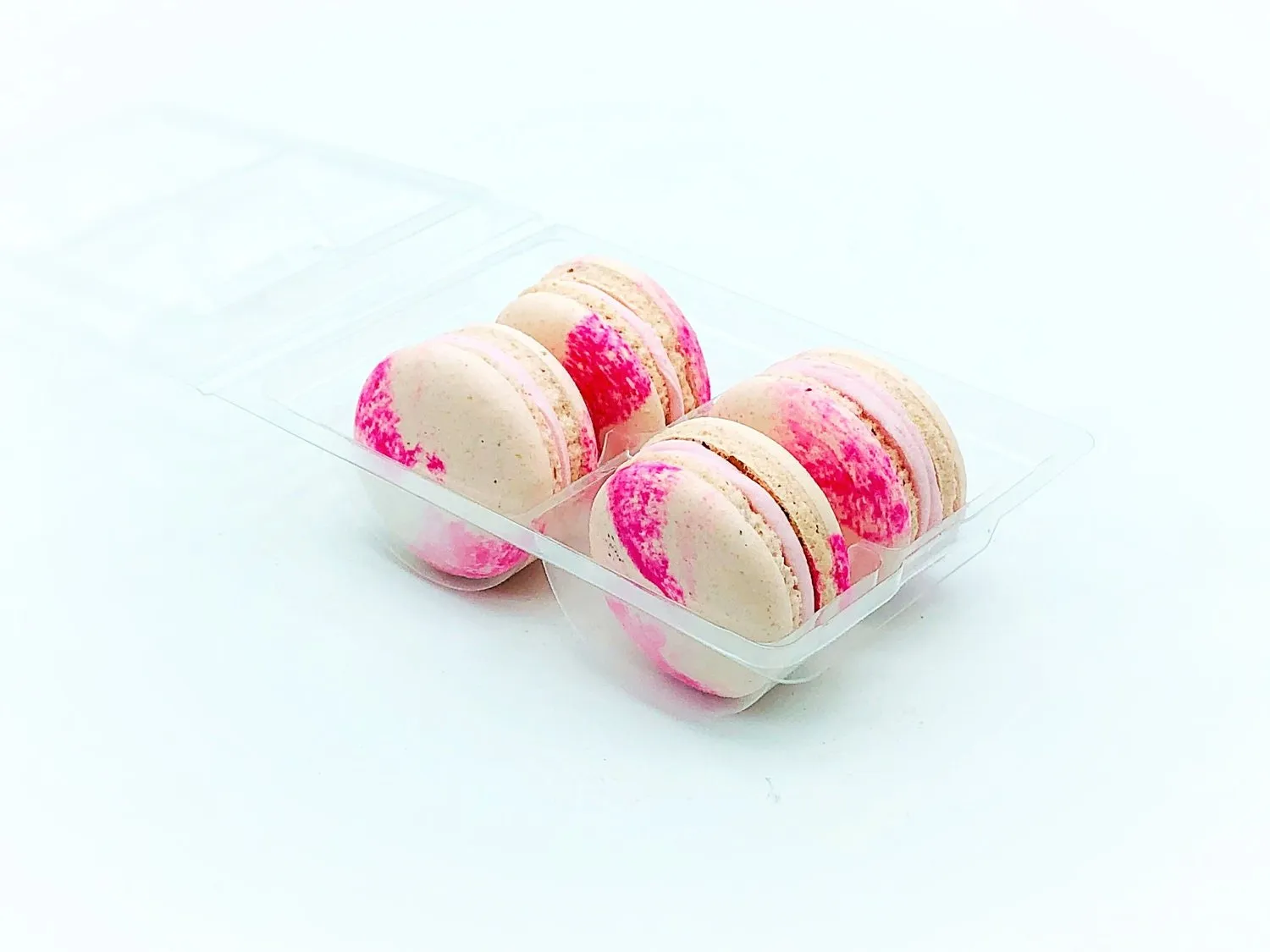 Dragon Fruit Vegan Macarons