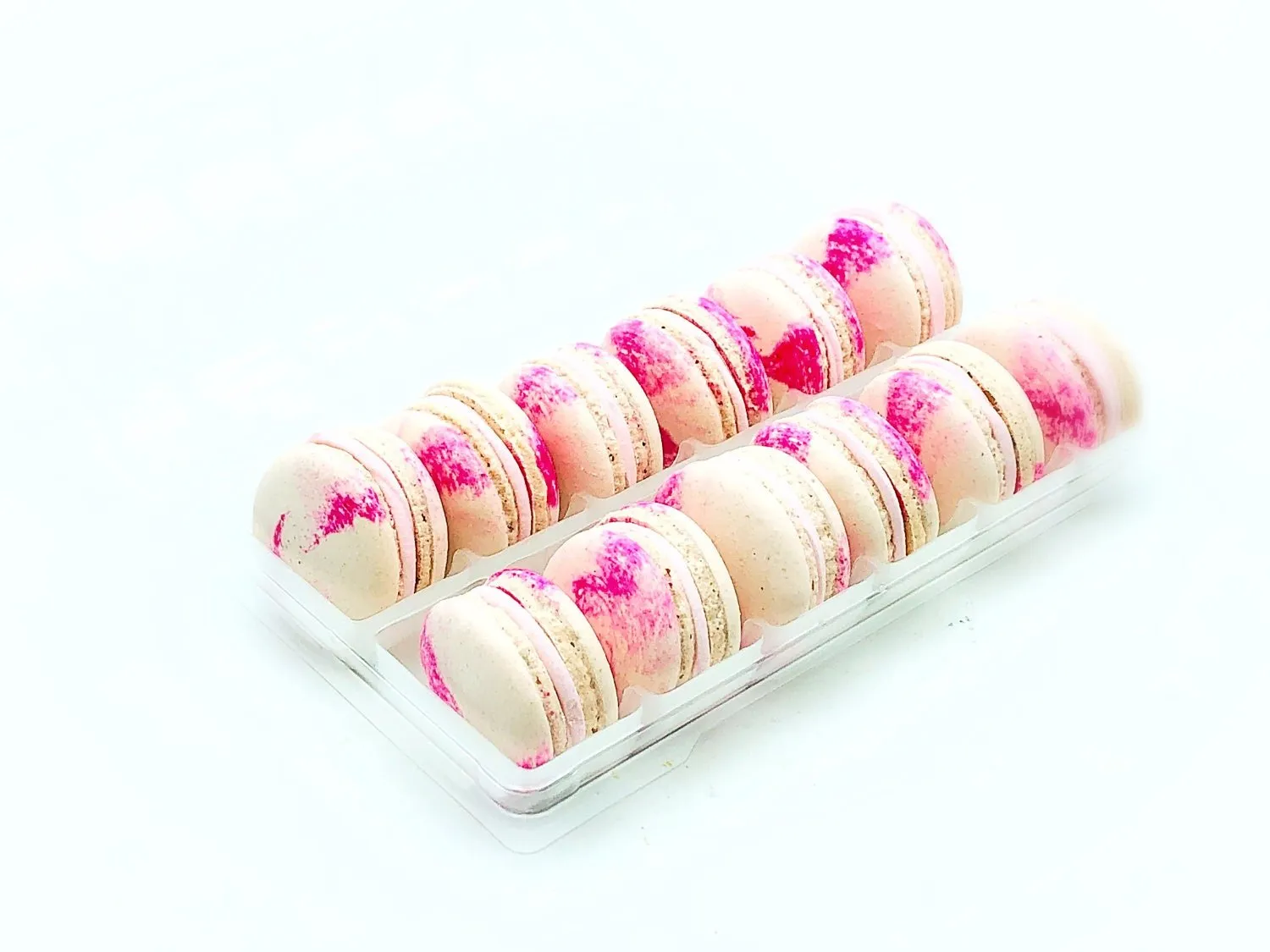 Dragon Fruit Vegan Macarons