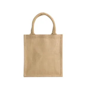 Ecobags Small Natural Jute Reusable Bag