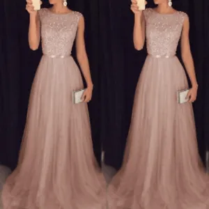 Elegant Prom Dress 2023 - Evening Gowns Sequin Dress