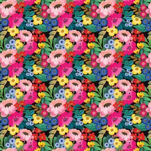 Floral Burst Gift Wrap