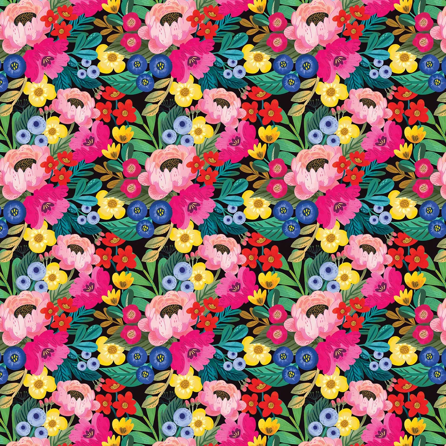 Floral Burst Gift Wrap