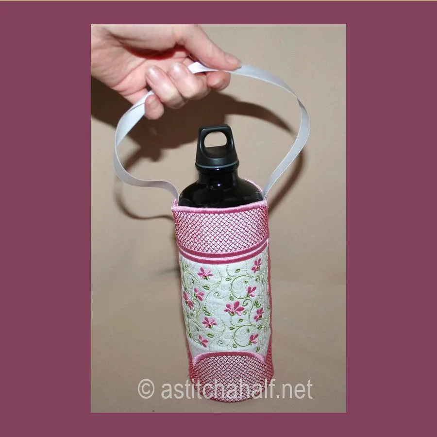 Florette Wine or Water Bottle Tote