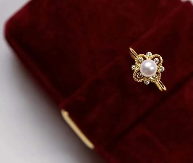 Forever Princess Pearl Ring