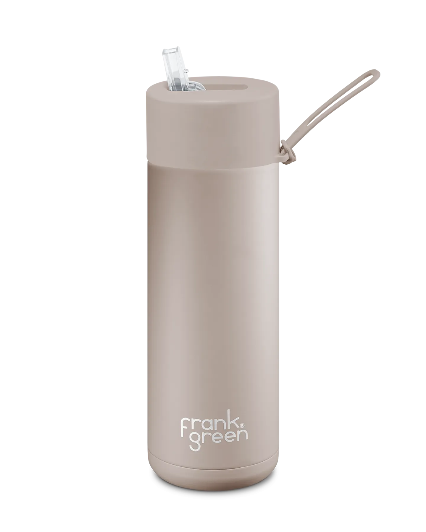 Frank Green Ceramic Reusable Bottle 20oz/595ml - Moon  Dust