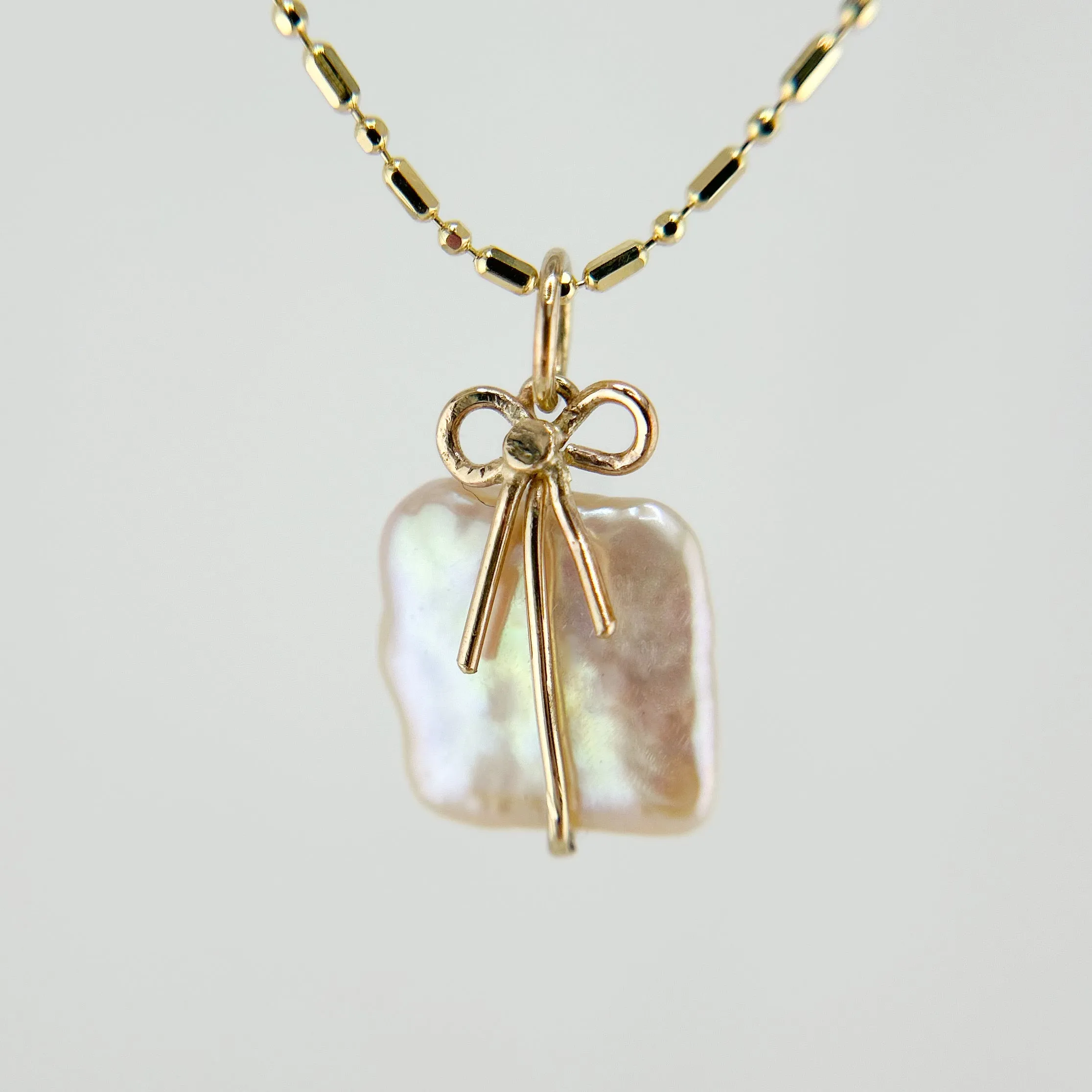 Gift Box Pearl Charms