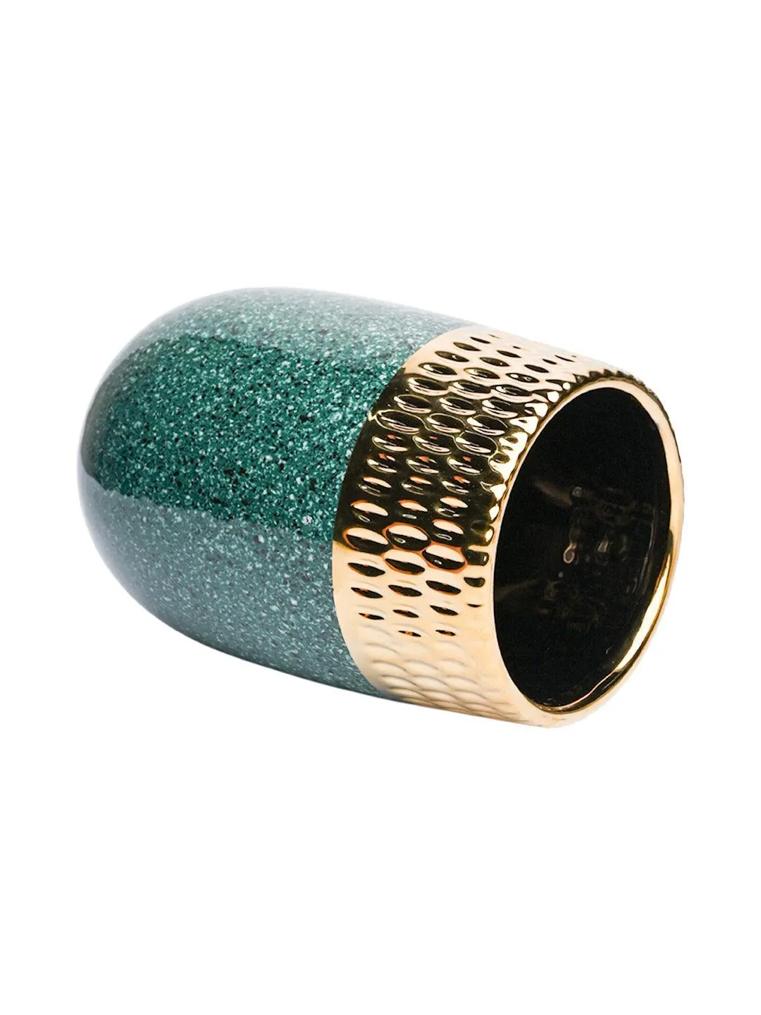 Golden Edge   Ceramic Vase