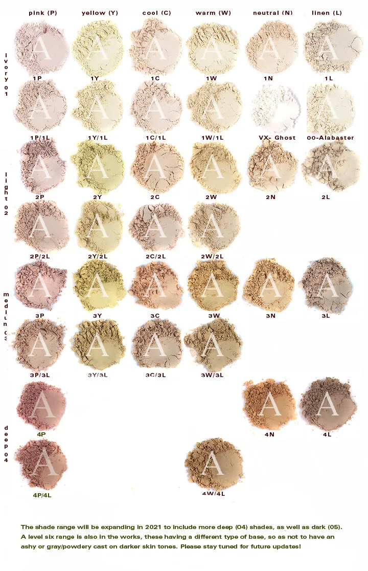 GOSSAMER Variable Coverage Mineral Foundation - MINI SIZE JAR