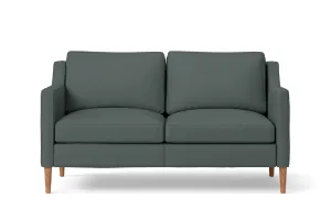 Greco 2 Seater Sofa Dusky Turquoise Leather
