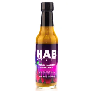 HAB Sauce Smoked Habanero Cherrywood 5oz