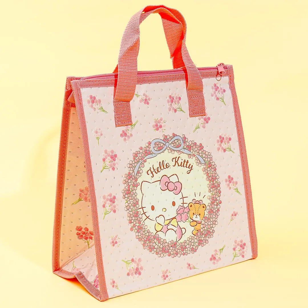 Hello Kitty & Tiny Chum Floral Insulated Lunch Bag