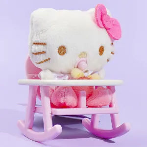 Hello Kitty Baby Plushie Charm With Rocking Chair