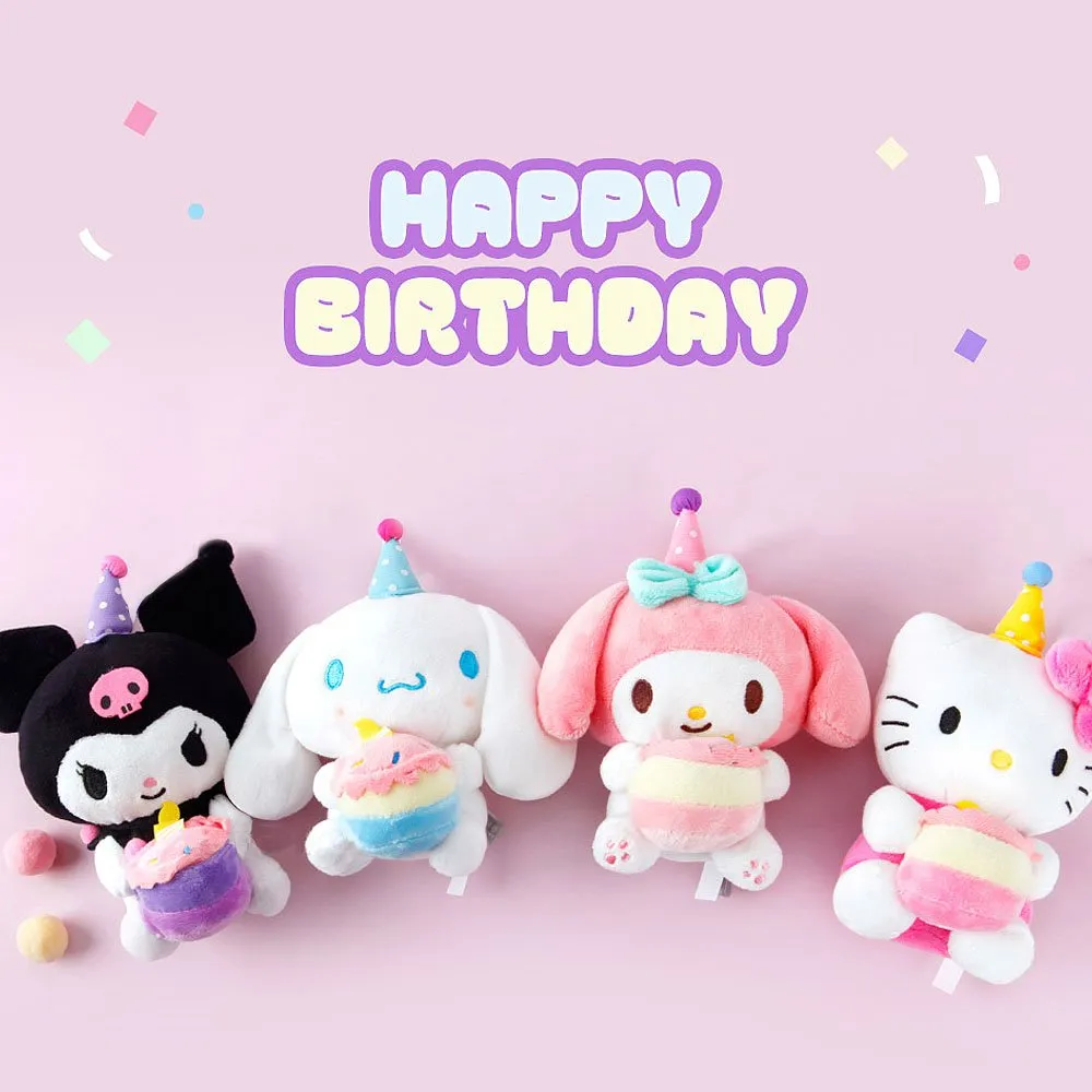 Hello Kitty Celebration Keychain Plush