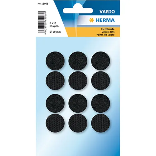HOME Hook   Loop Black Ø 19 mm (15005)