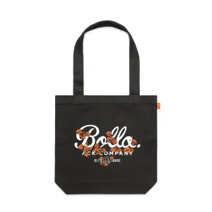 INSIGNIA POPPY TOTE BAG - COAL