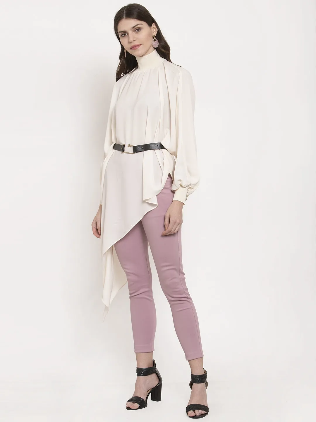 Ladies high sugarcane waist down top