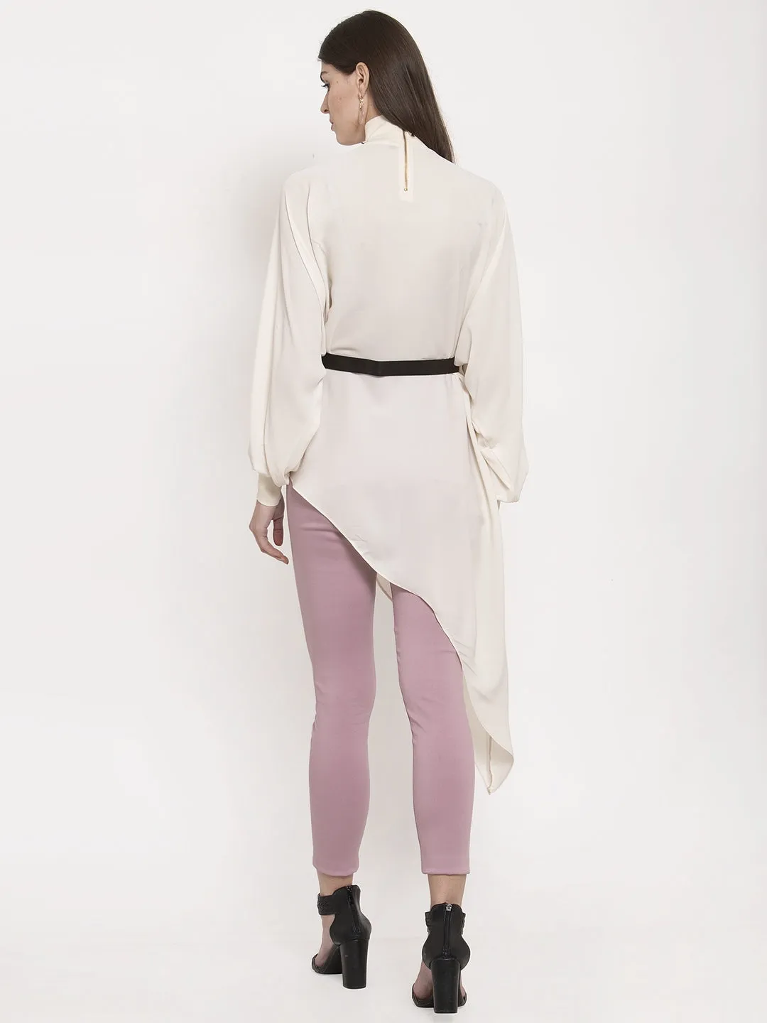 Ladies high sugarcane waist down top