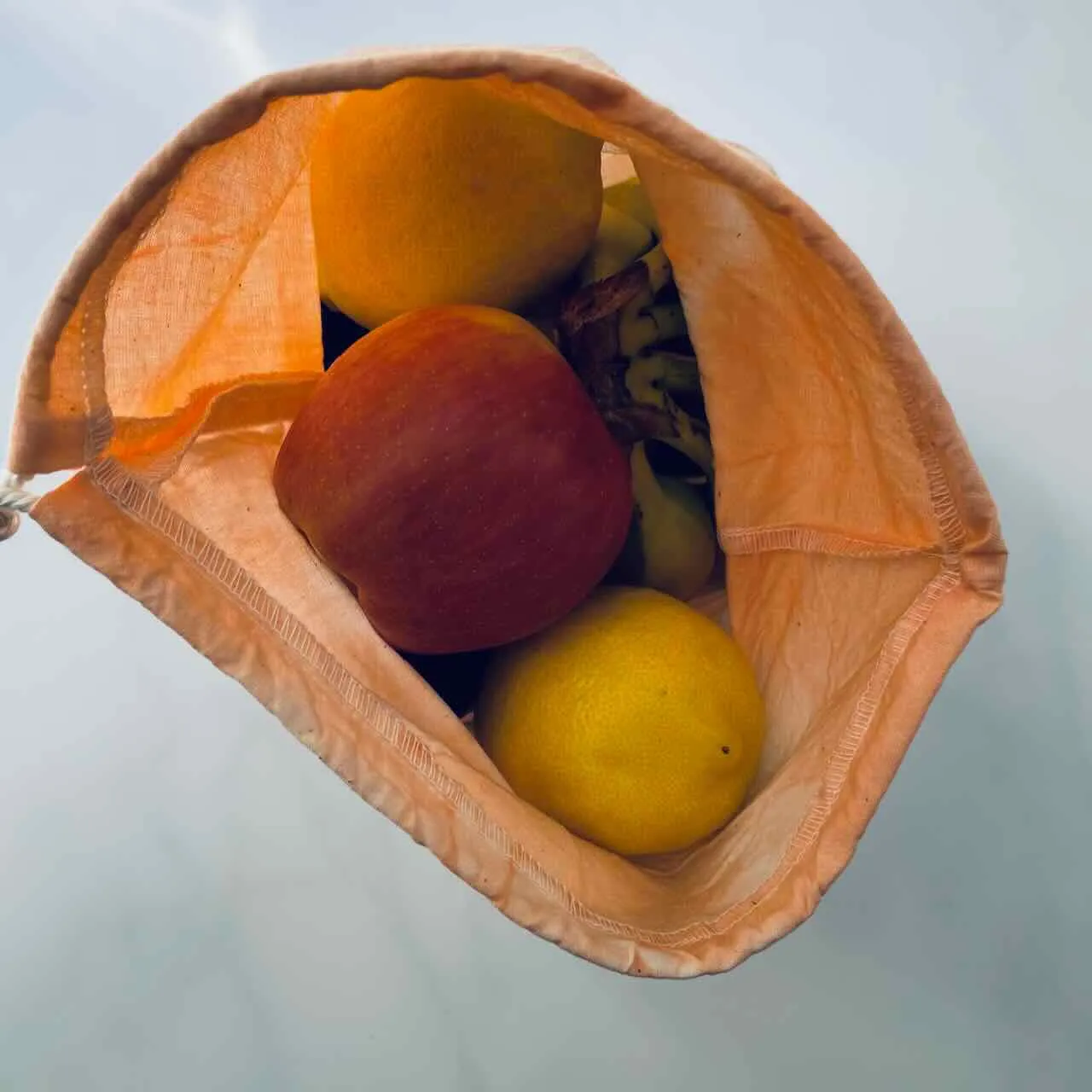 Large Tie-Dye Organic Cotton Reusable Produce Bag
