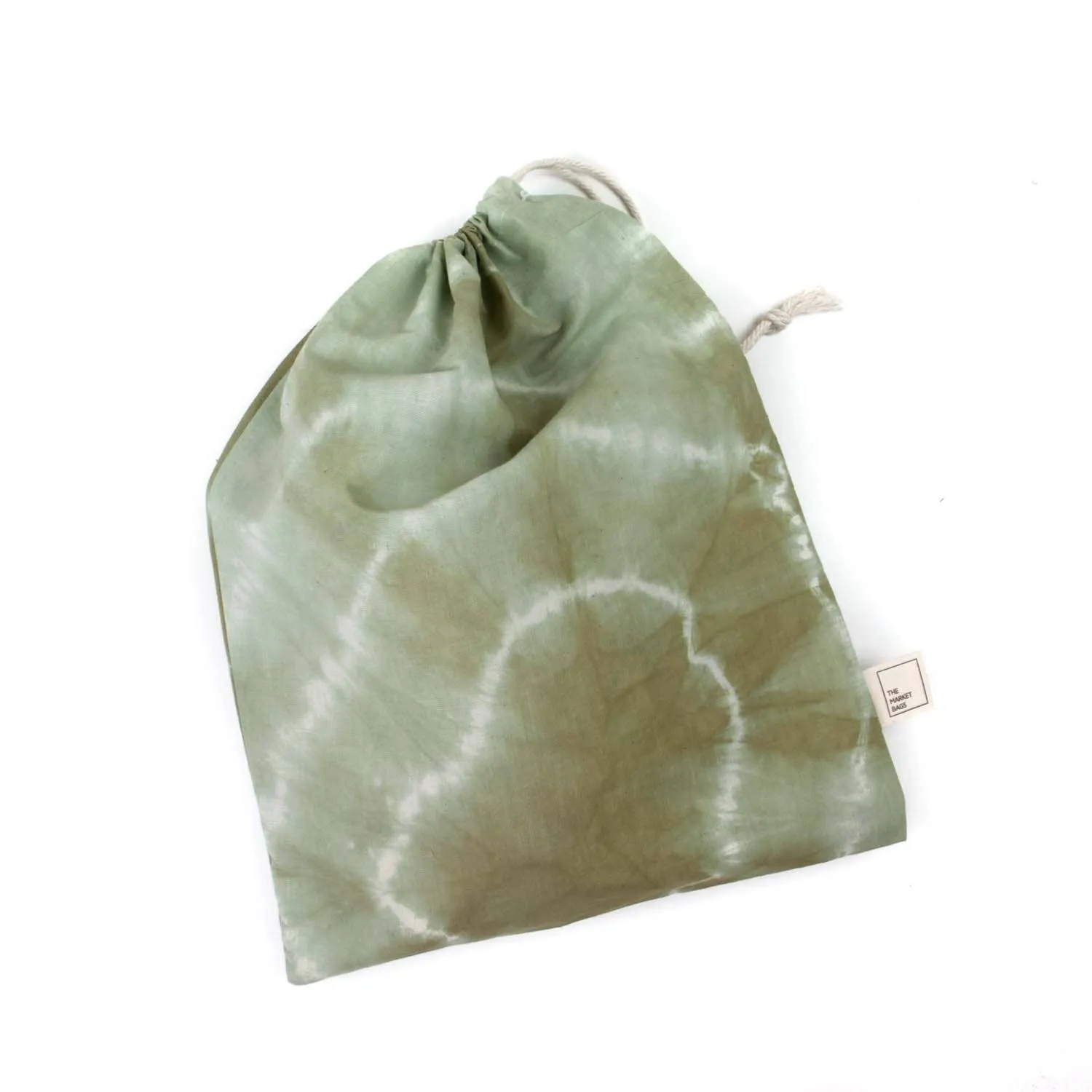 Large Tie-Dye Organic Cotton Reusable Produce Bag
