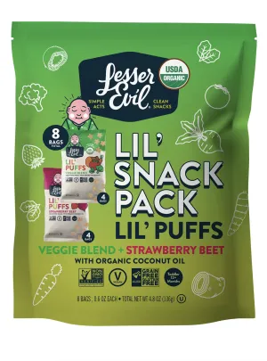 Lesser Evil Lil' Puff Multipack