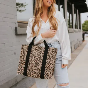 Lila Canvas Crossbody Tote