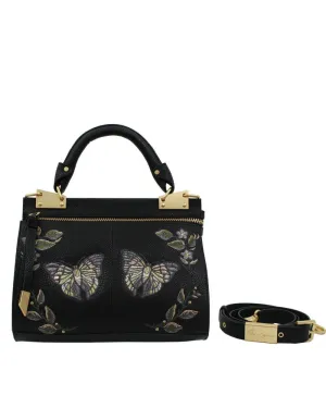 Ma Cherie Dione Satchel Petite in Black