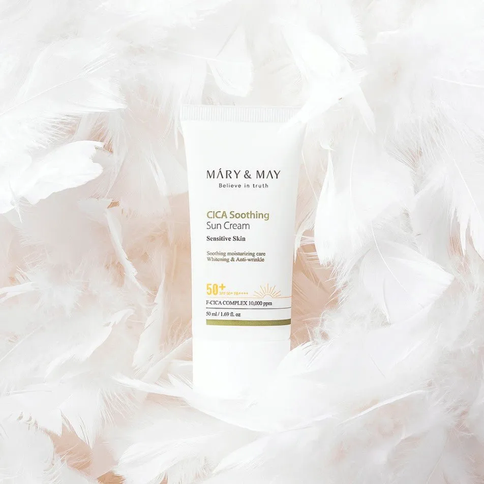 Mary&May CICA Soothing Sun Cream   Vegan Peptide Bakuchiol Sun Stick Duo Set