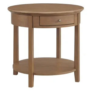 McKenzie Round PEC End Table