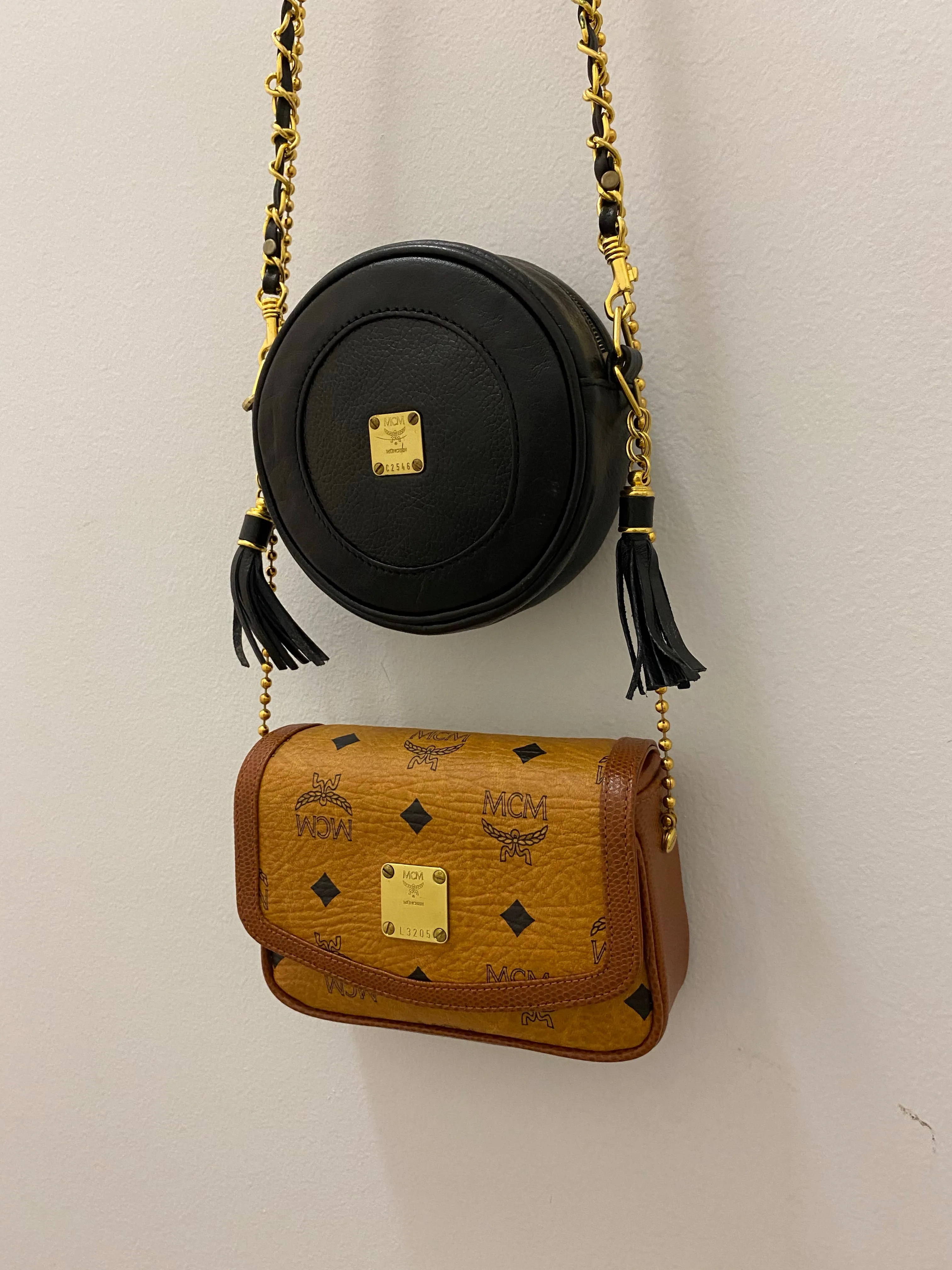 MCM Vintage Visetos Mini Bag