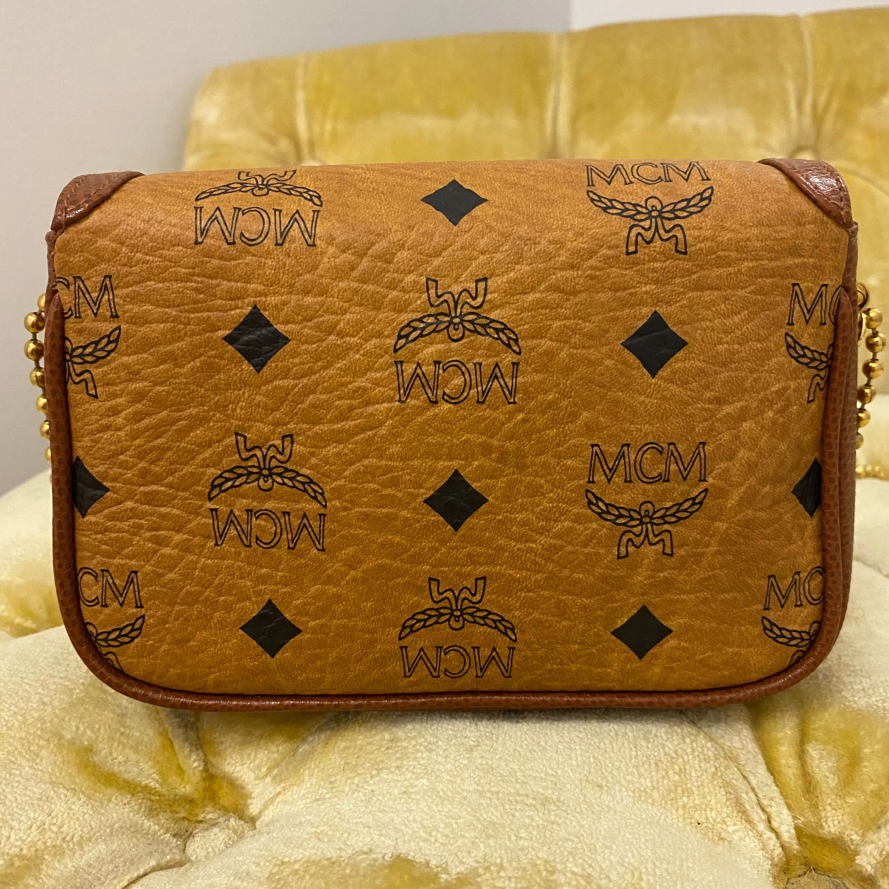 MCM Vintage Visetos Mini Bag