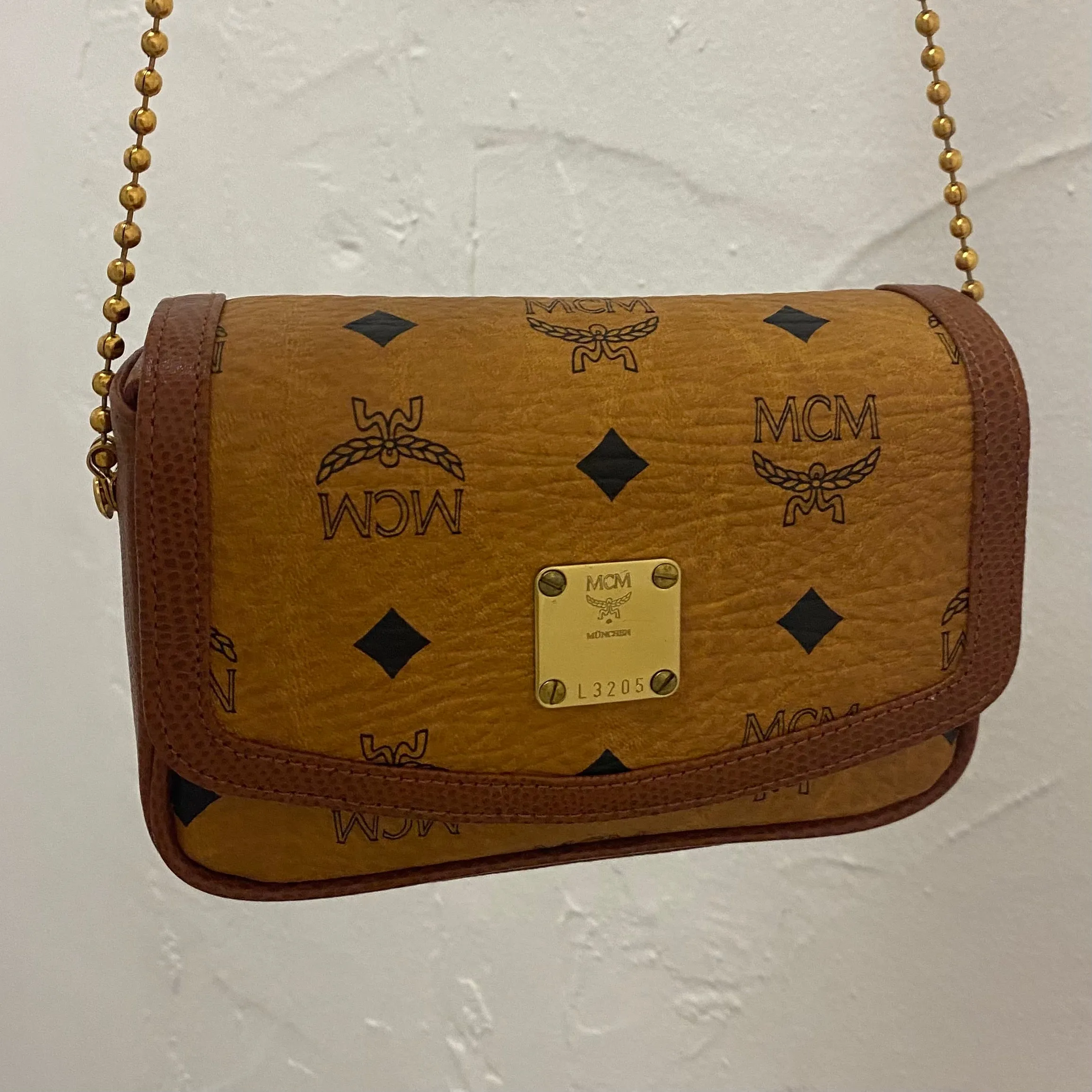MCM Vintage Visetos Mini Bag