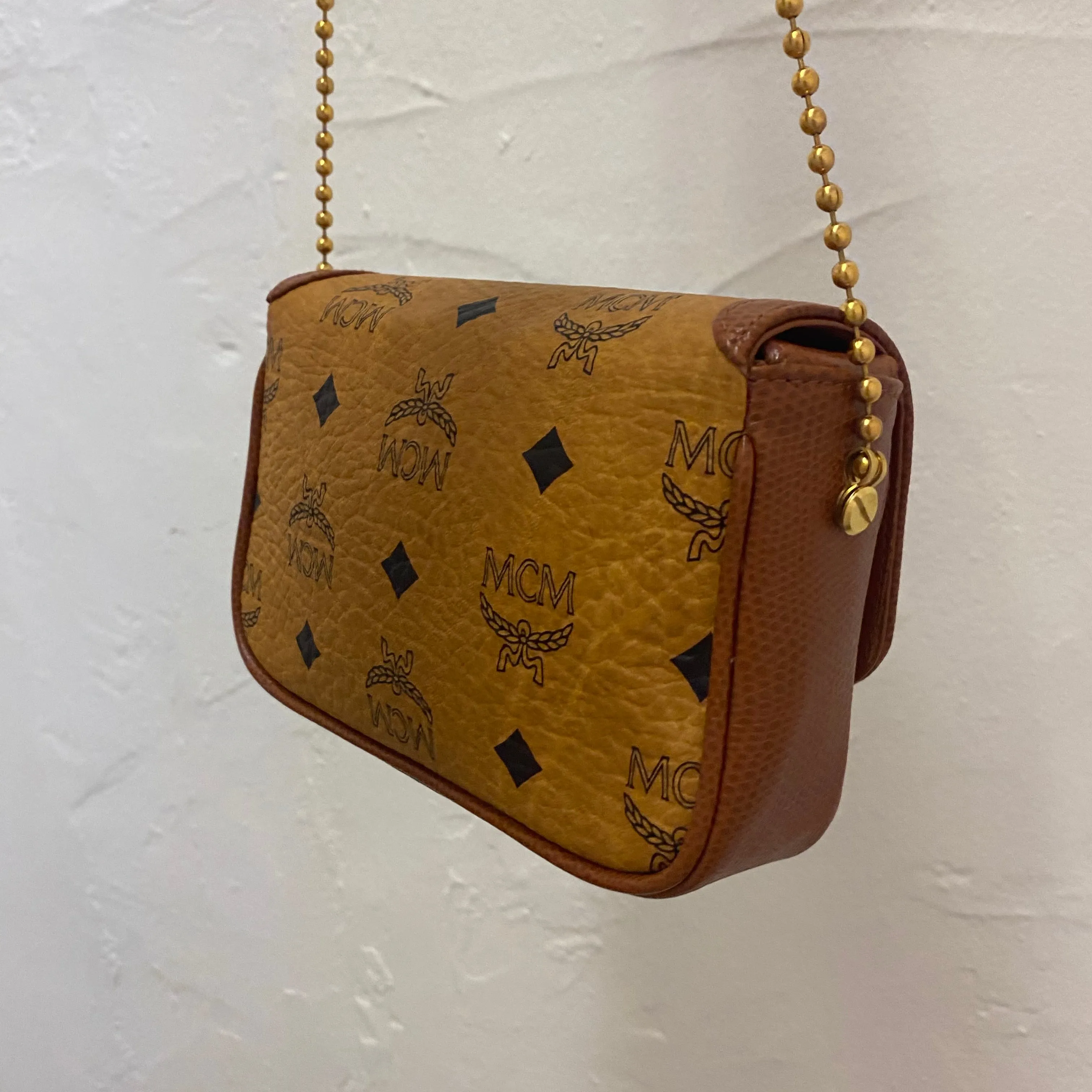 MCM Vintage Visetos Mini Bag
