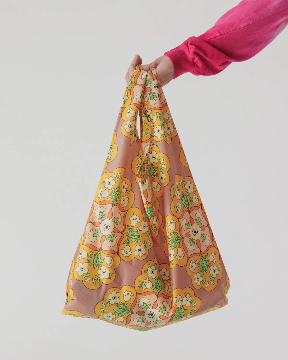 Medallion Floral Standard Baggu