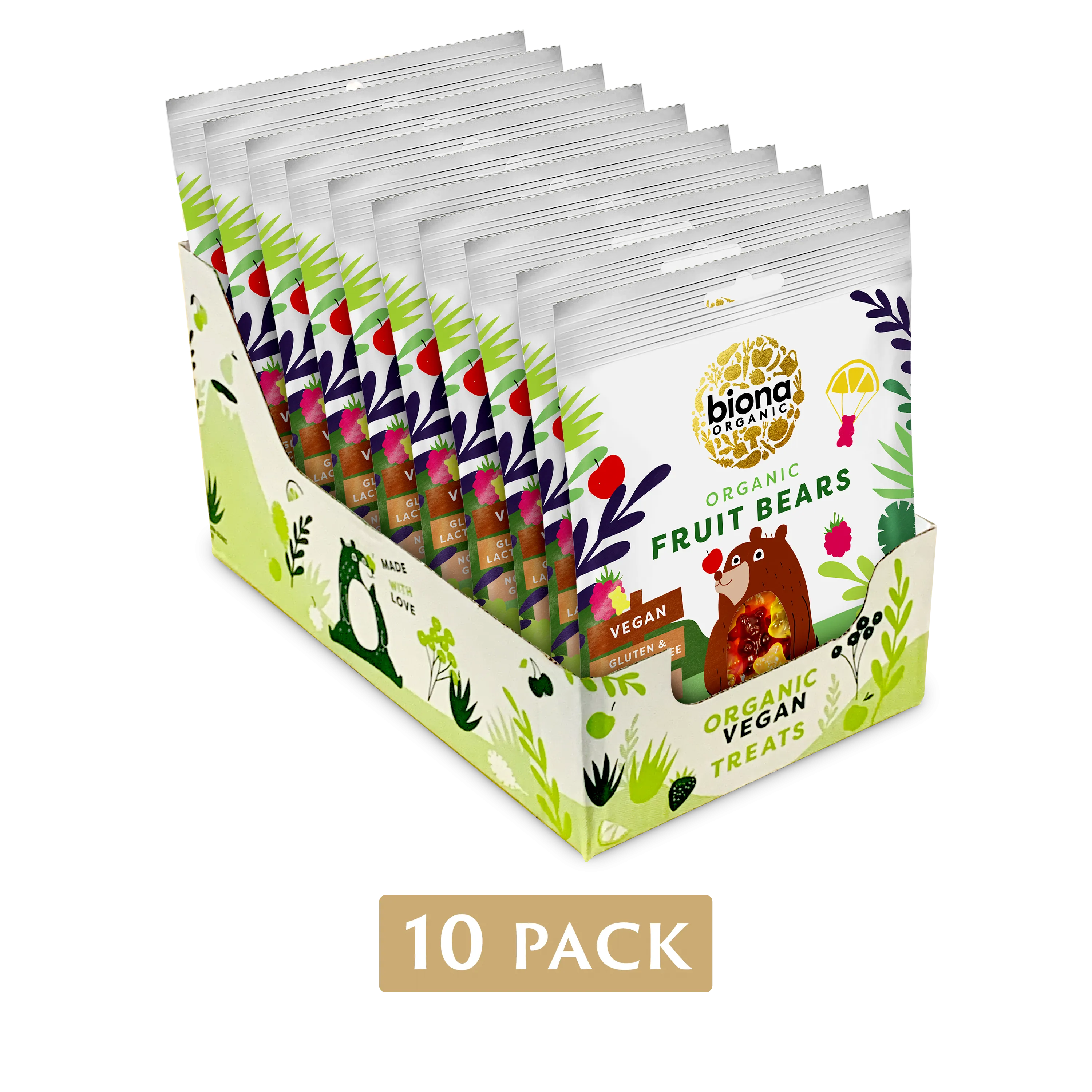 MINI FRUIT BEARS - 10 PACK