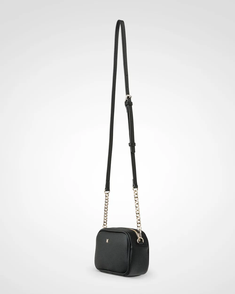Mini Monica Camera Crossbody Bag   Stripe Bag Strap