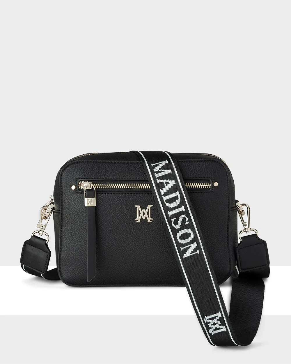 Molly Camera Crossbody Bag   Monogram Stripe Bag Strap