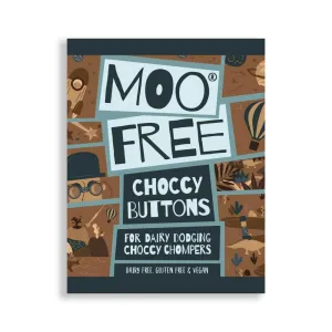 Moo Free Milk Chocolate Buttons 25g