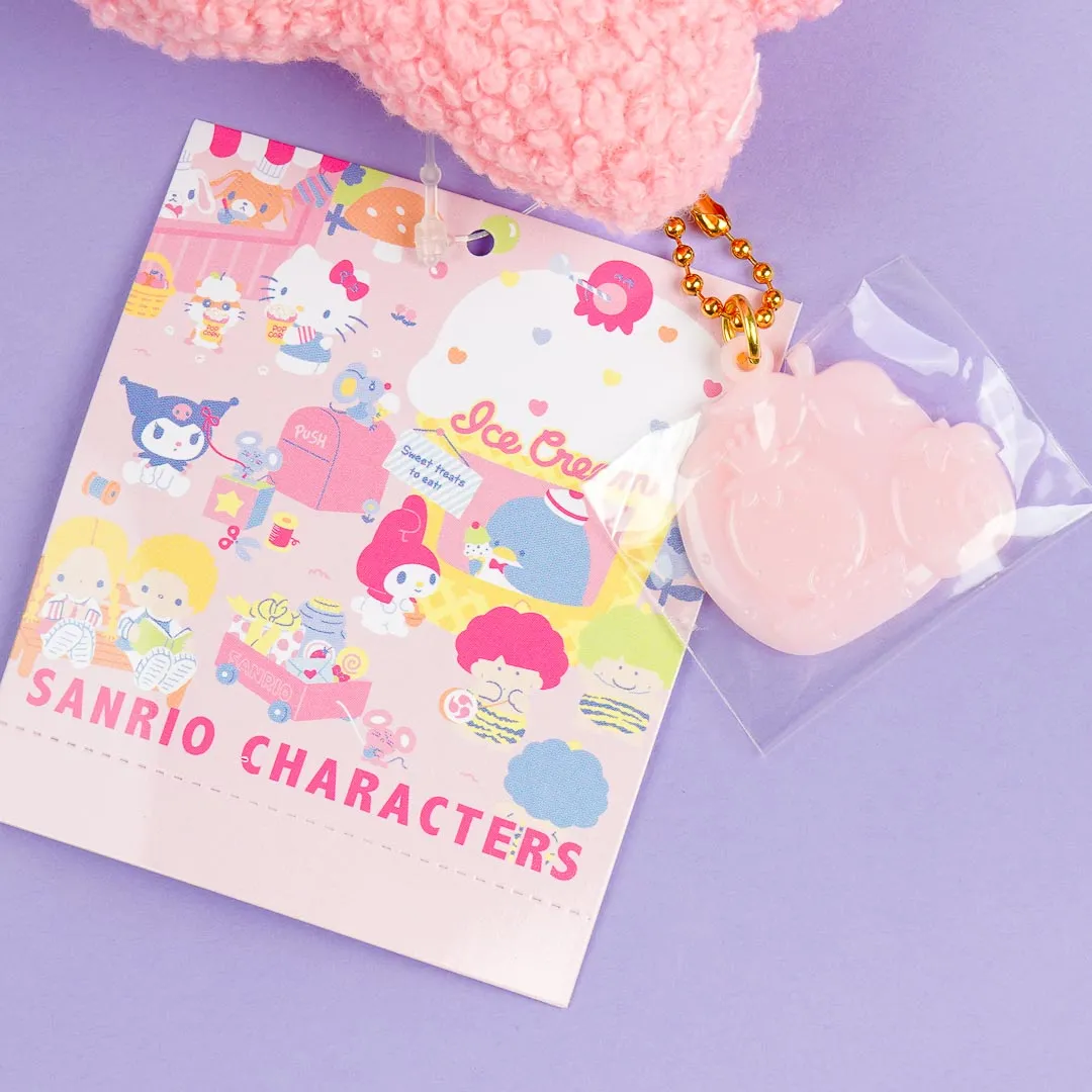 My Melody Fancy Shop Plushie With Charm - Medium