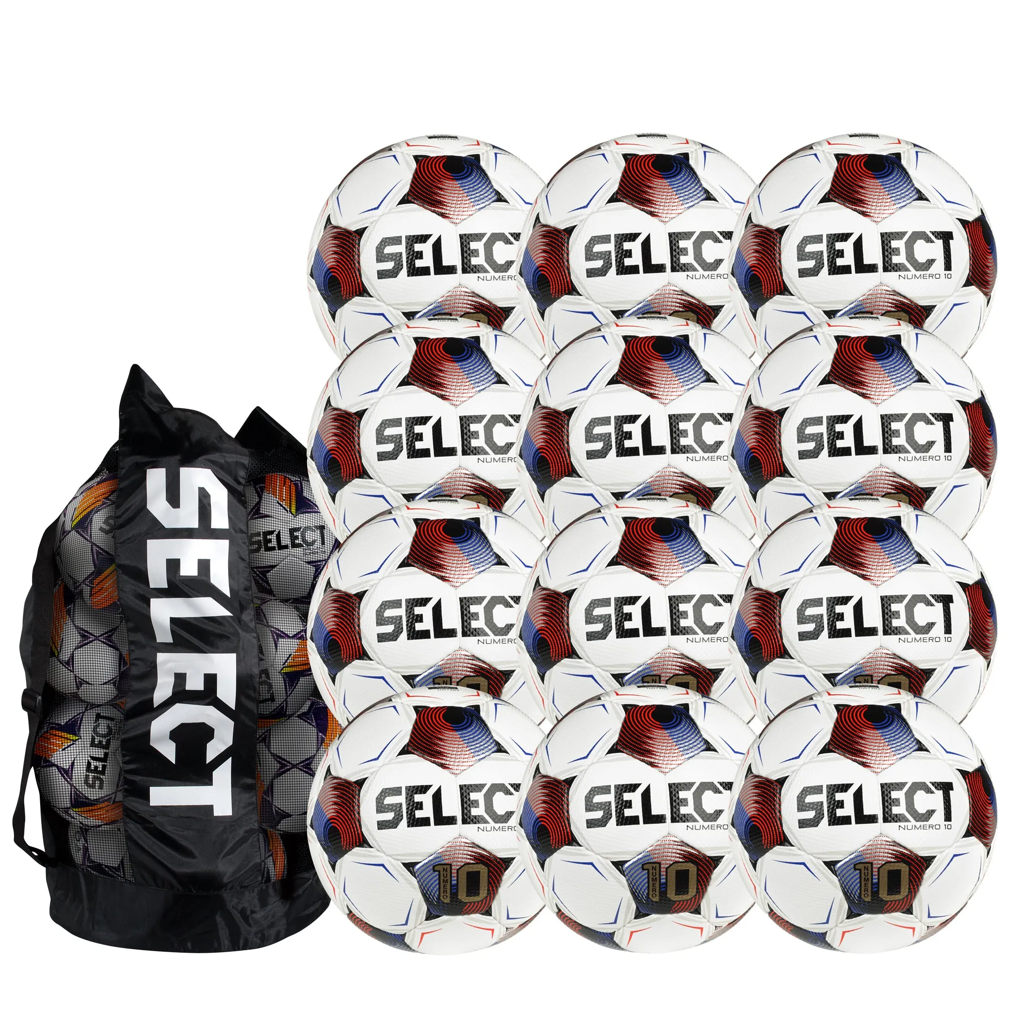 Numero 10 v25 Pack - 12 Balls   Duffle