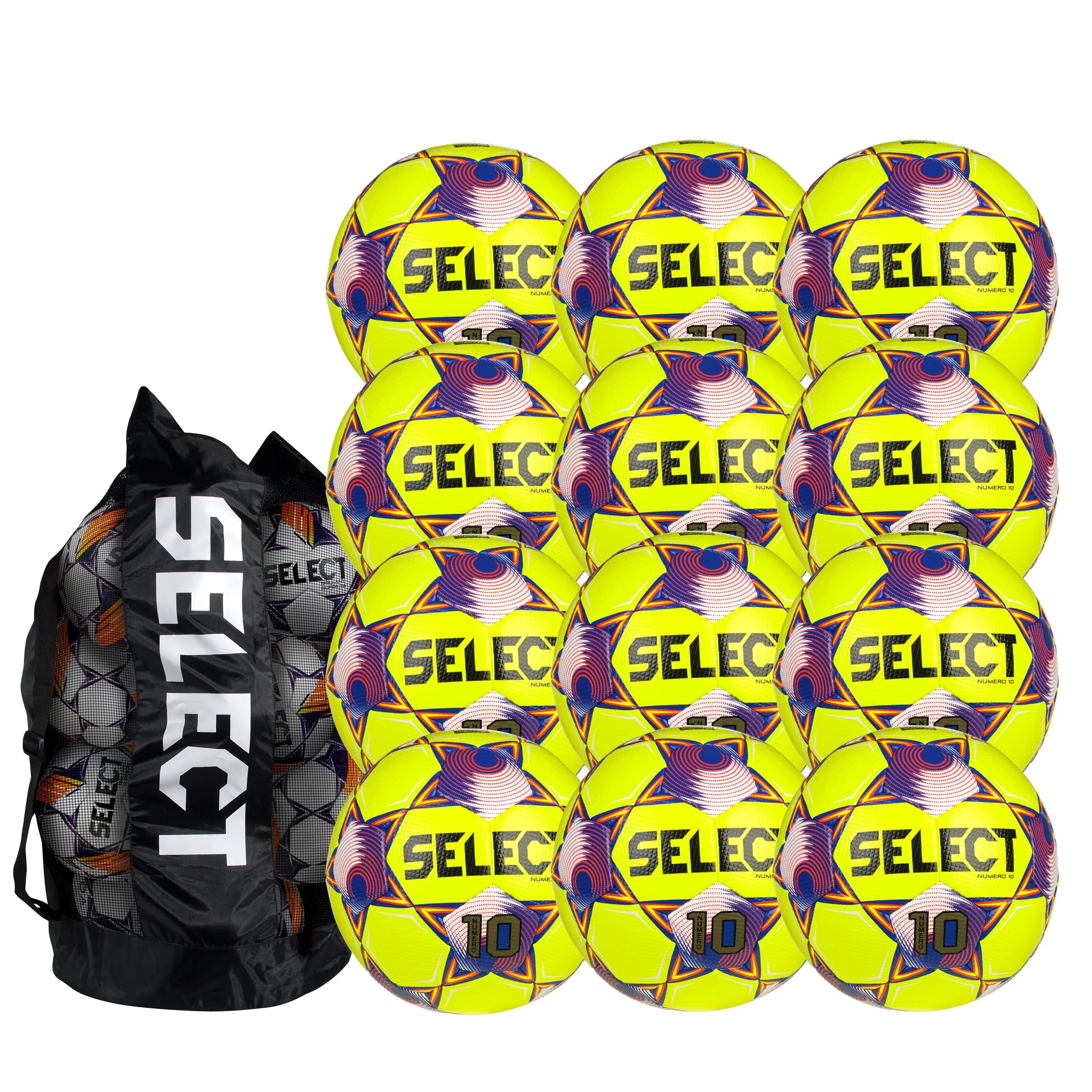 Numero 10 v25 Pack - 12 Balls   Duffle
