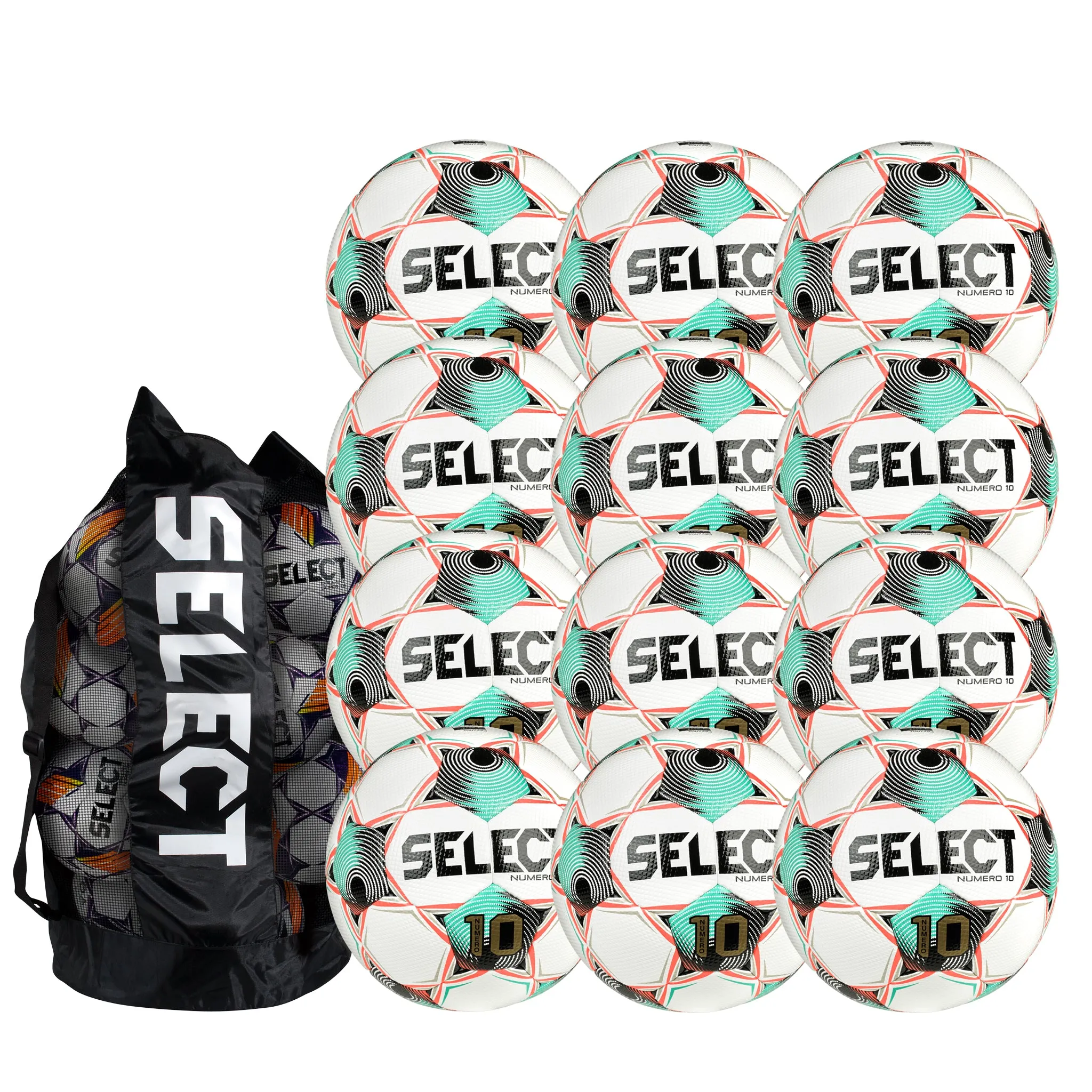 Numero 10 v25 Pack - 12 Balls   Duffle