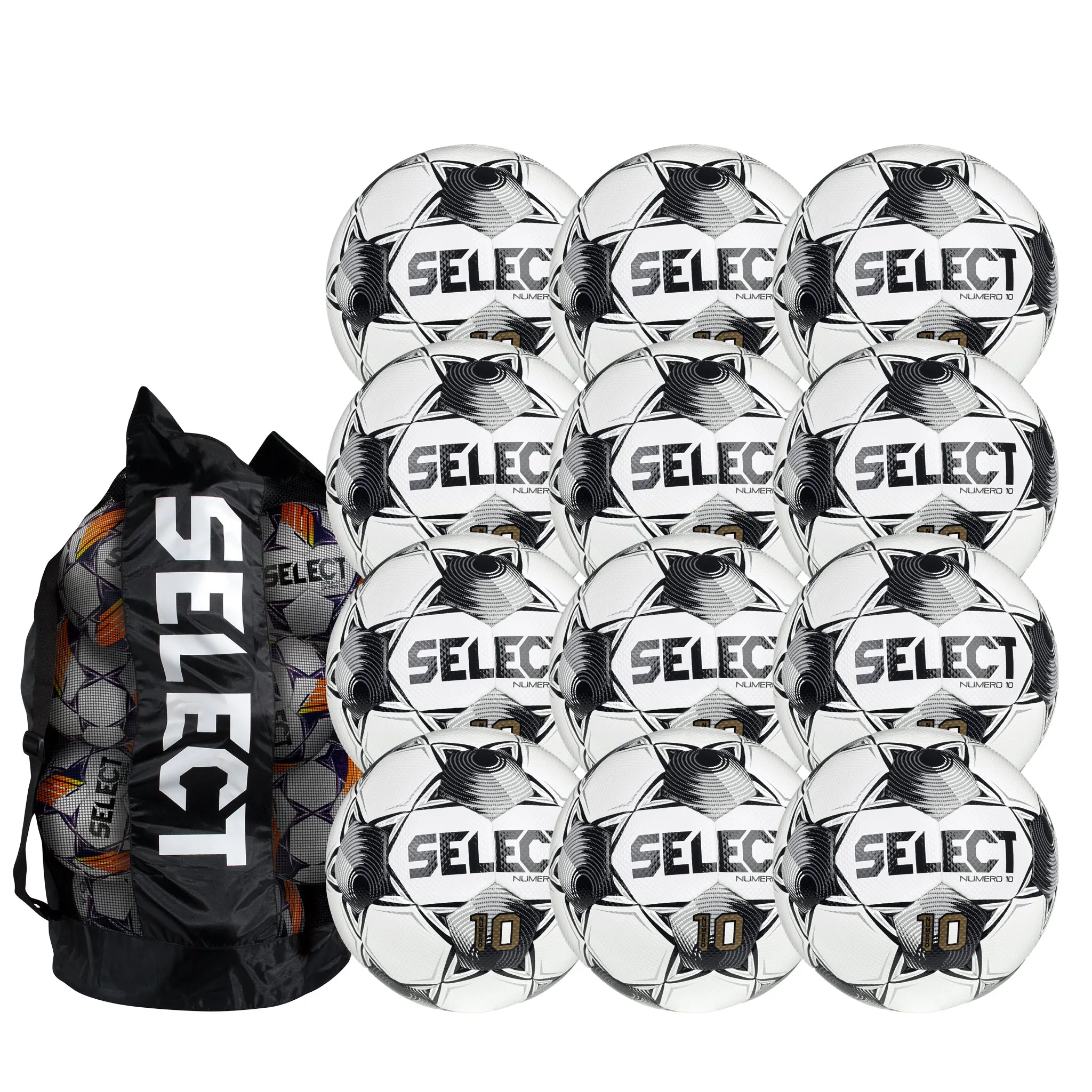 Numero 10 v25 Pack - 12 Balls   Duffle