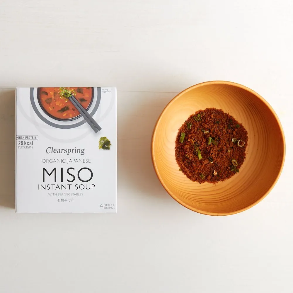 Organic Instant Miso Soup - With Sea Vegetables (8 Pack)
